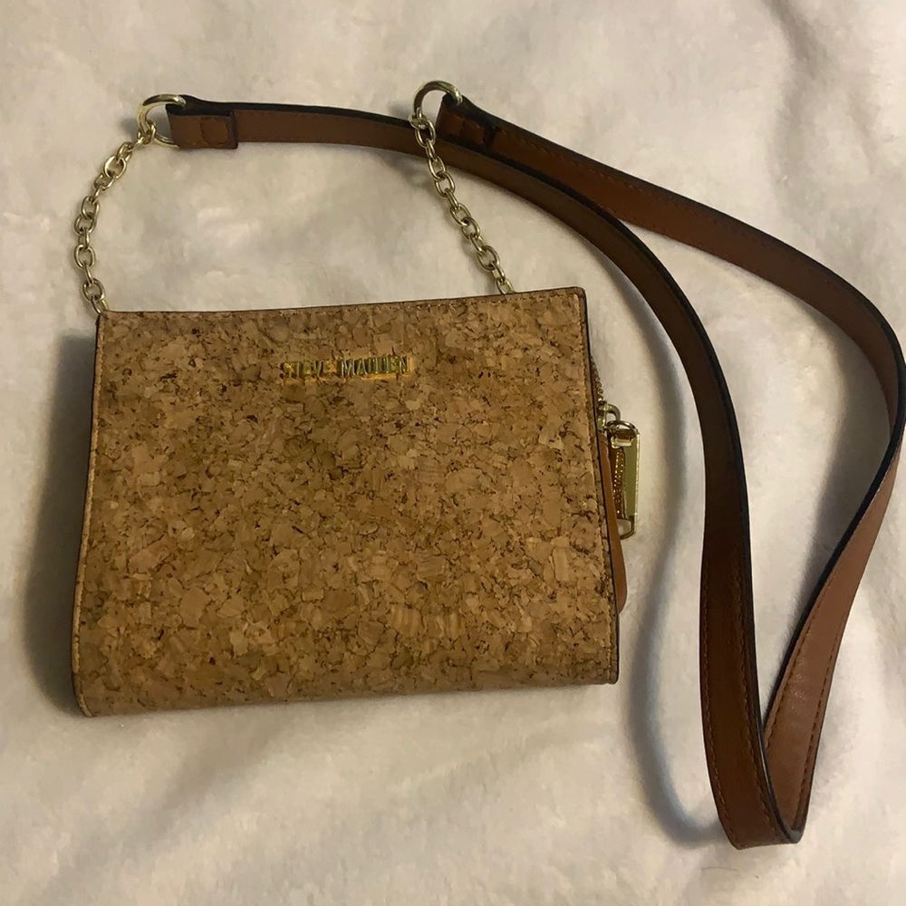 Steve Madden Cork Style Mini Crossbody